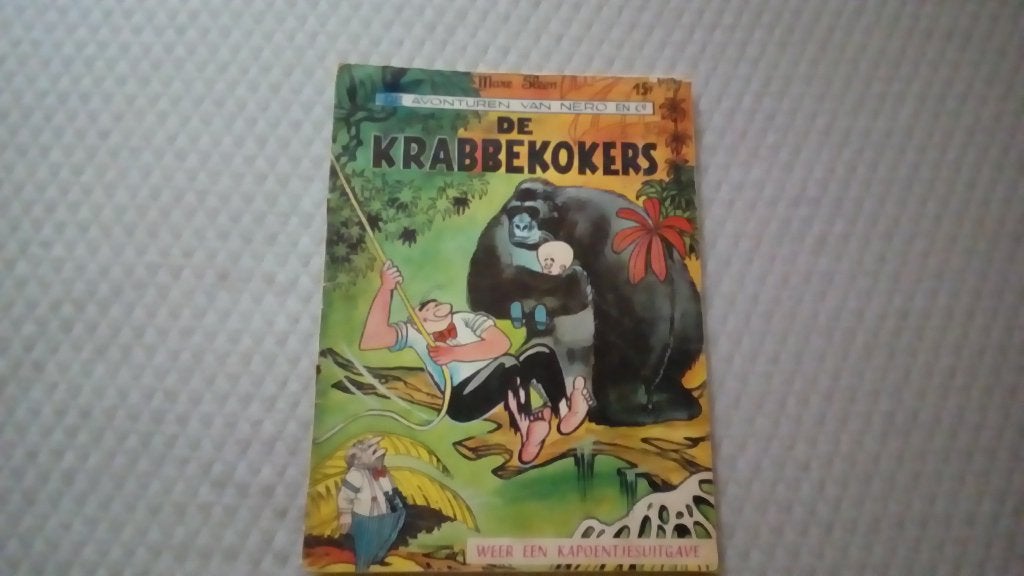 Nero. 1 kleur. De krabbekokers. Eerste druk., Boeken, Eén stripboek, Ophalen of Verzenden, Gelezen