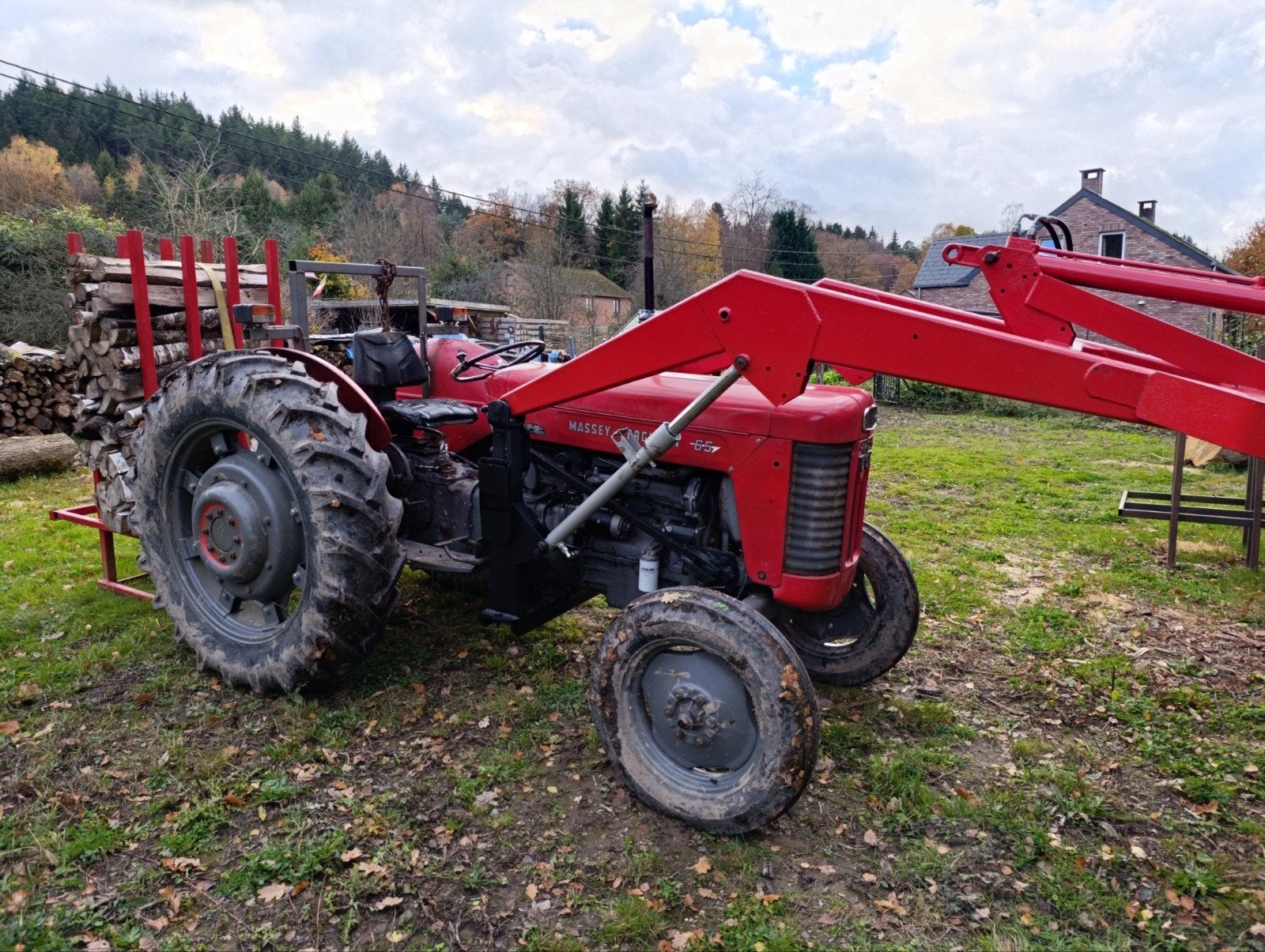 Massey Ferguson 65, Articles professionnels, Enlèvement
