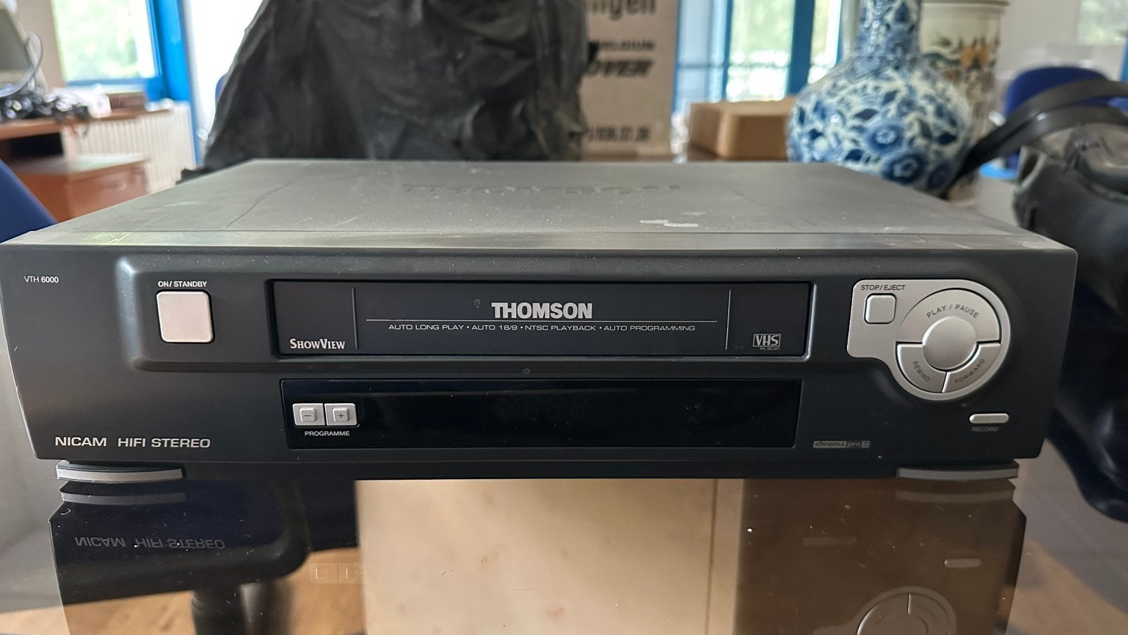Thomson VTH 6000F — Enregistreur vidéo VHS stéréo Hi-Fi, Enlèvement, Utilisé, Lecteur ou enregistreur VHS