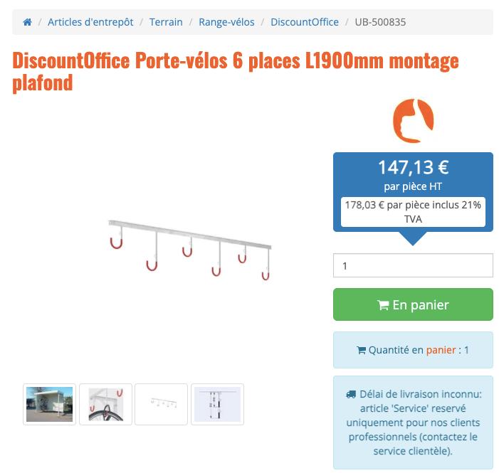 Porte vélos 6 places plafond NEUF, Autos : Divers, Porte-vélos, Enlèvement, 3 vélos ou plus, Neuf, Accessoire porte-vélos