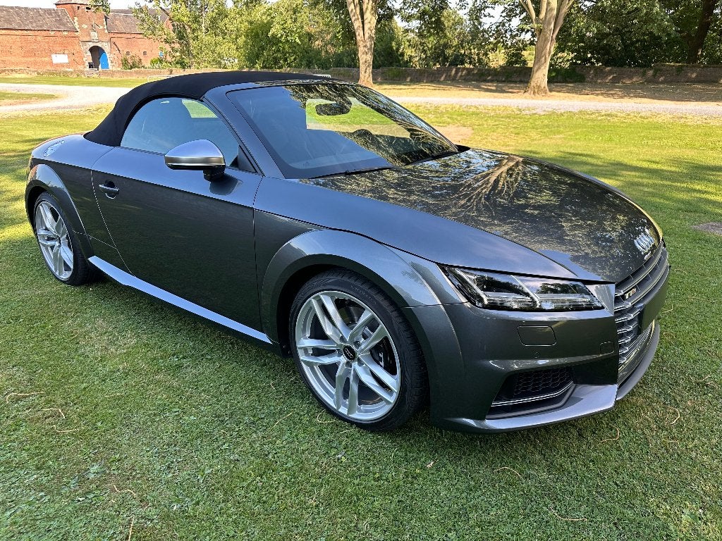 AUDI _ TTS _ 40.000 km _ _ TTS  310 cv _ _ CABRIOLET _, Autos, Audi, Euro 6, Entretenue par le concessionnaire, Noir, 2 portes