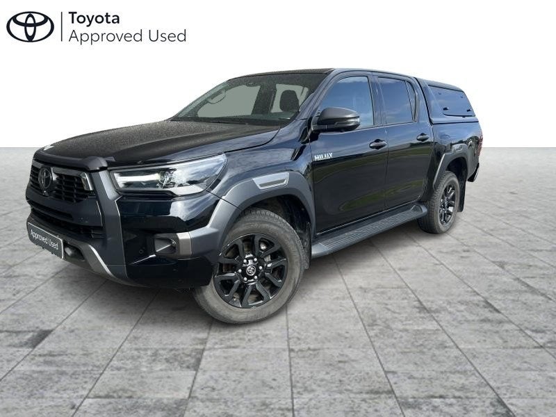 Toyota Hilux 2.8 Diesel MHEV Invincible + Hardtop Pack, Automaat, 4 deurs, Zwart, Diesel