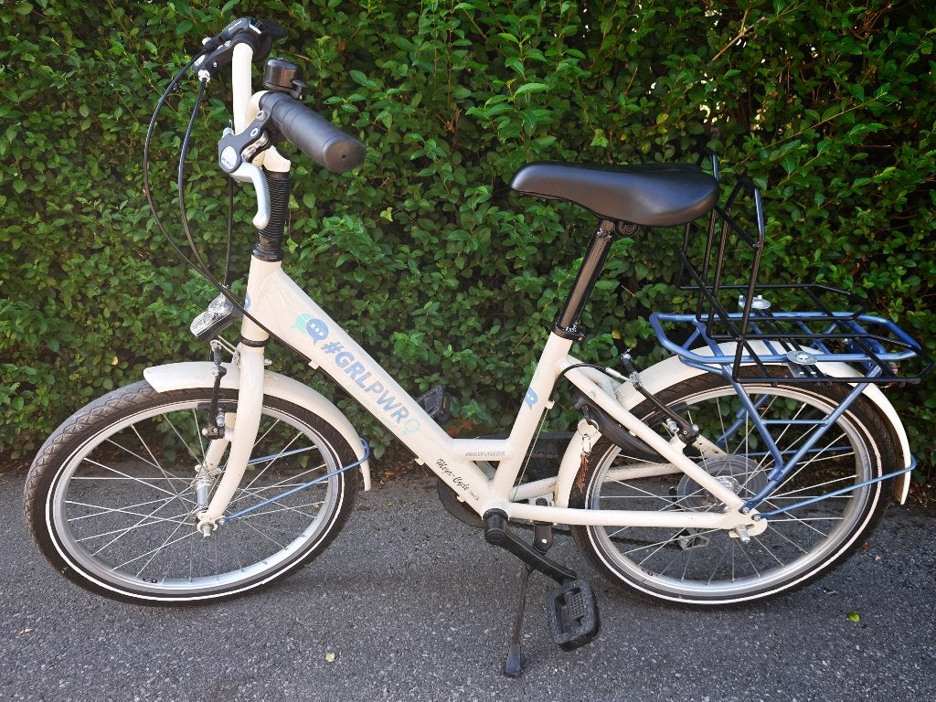 20" meisjesfiets 6 tot 10 jaar bkf lotsoflove, Fietsen en Brommers, Fietsen | Meisjes, Ophalen, Velgrem, Bikefun, Versnellingen