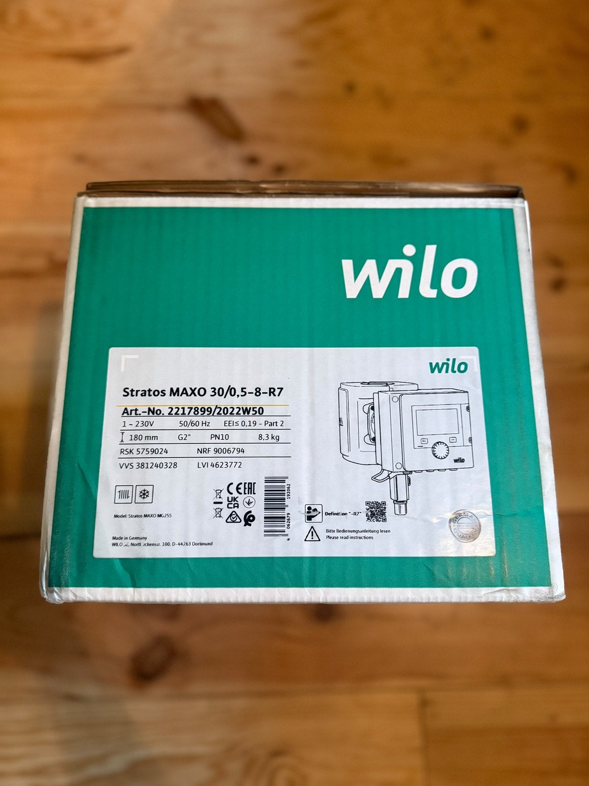Wilo stratos maxo 30/0,5-8-R7 neuve emballée, Computers en Software, Ophalen of Verzenden, Zo goed als nieuw