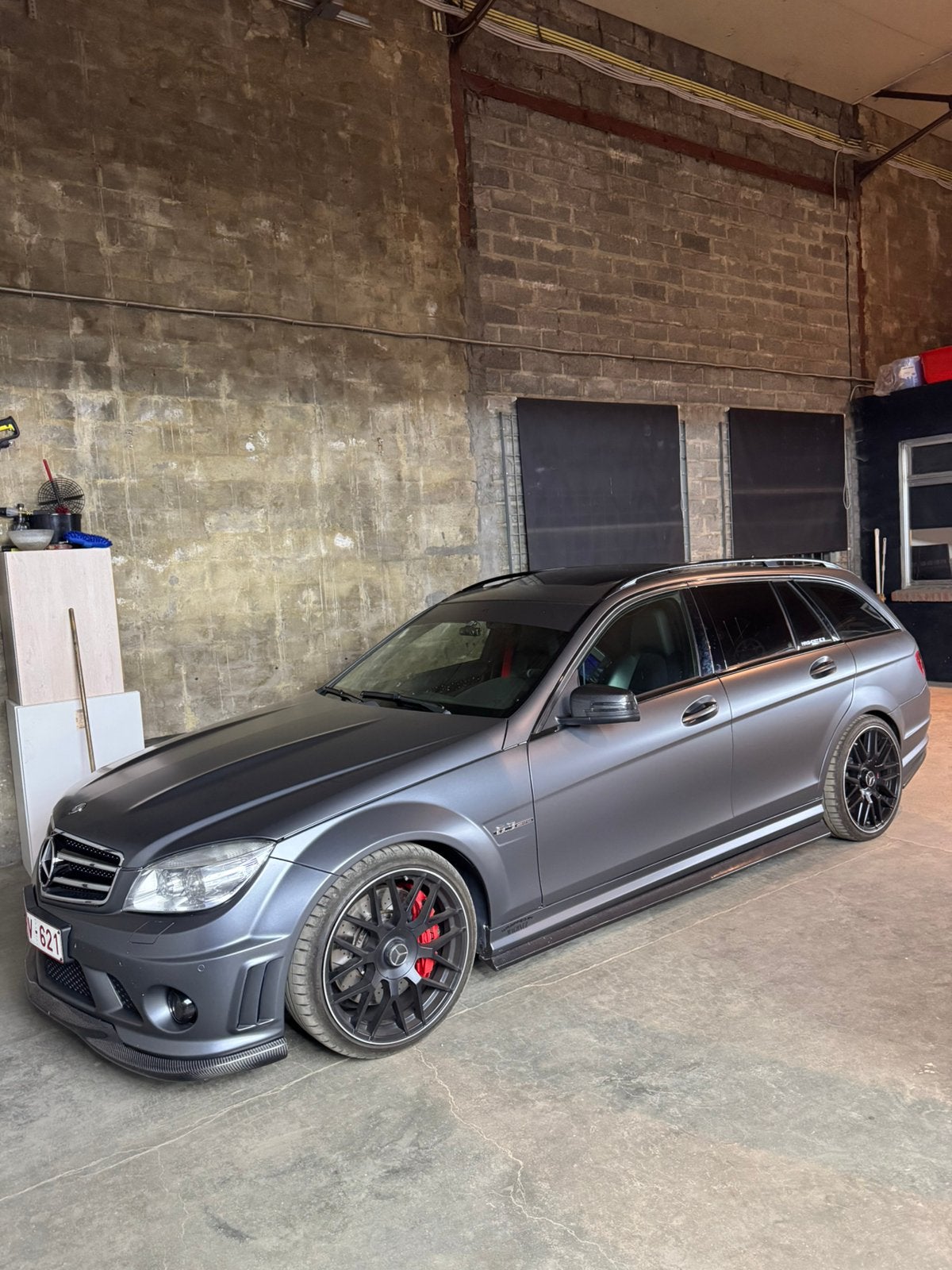 C63 AMG limited edition, Auto's, Mercedes-Benz, Alcantara, Break, Particulier, 6200 cc
