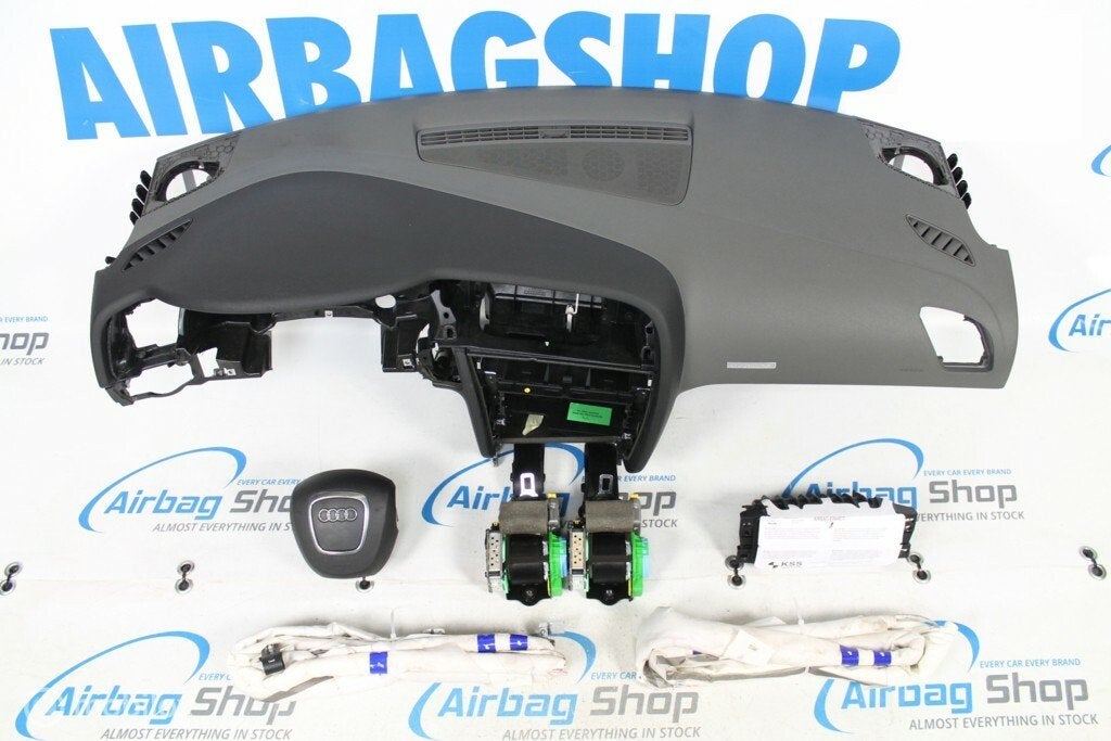 Airbag set - Dashboard grijs met dak airbags Audi A4 B8, Auto-onderdelen