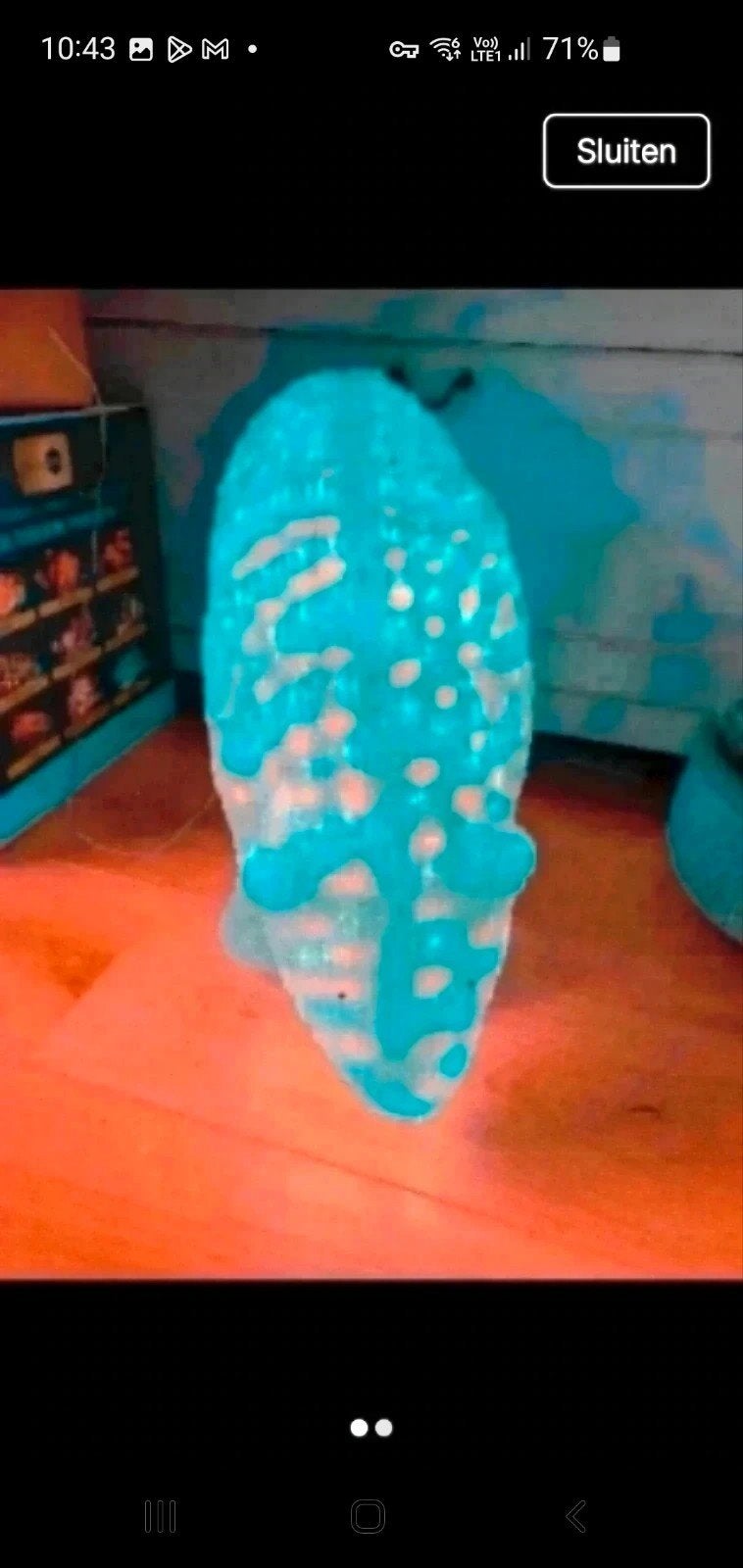 nieuwe grote kerstbeer met verlichting, Ophalen of Verzenden, Nieuw