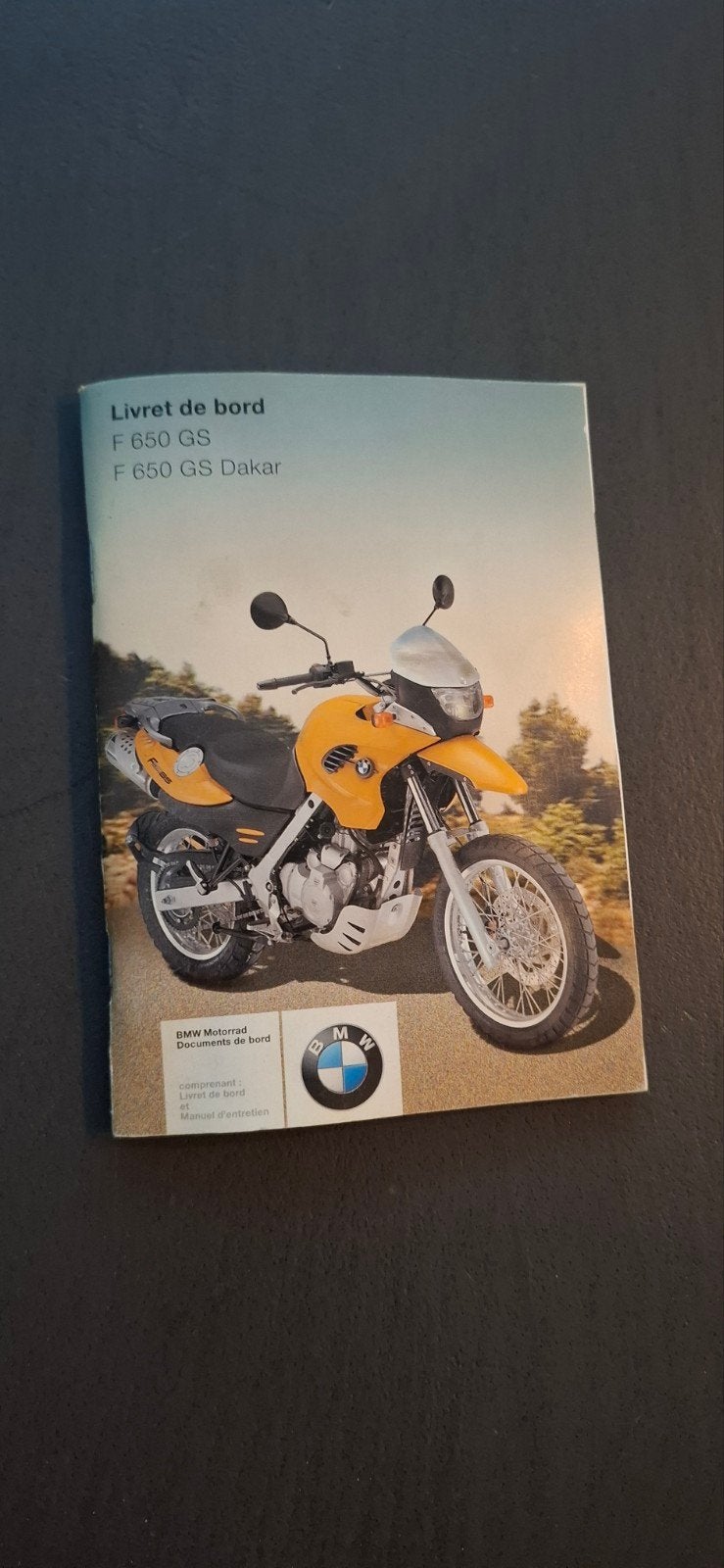 bmw f650gs frans instructieboekje f650 gs, Motoren, Ophalen of Verzenden, BMW
