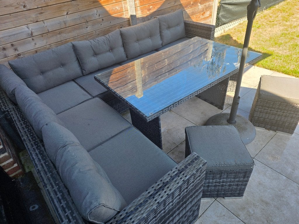 Salon de jardin, Ophalen, Gebruikt, Meer dan 8 zitplaatsen, Tuinset