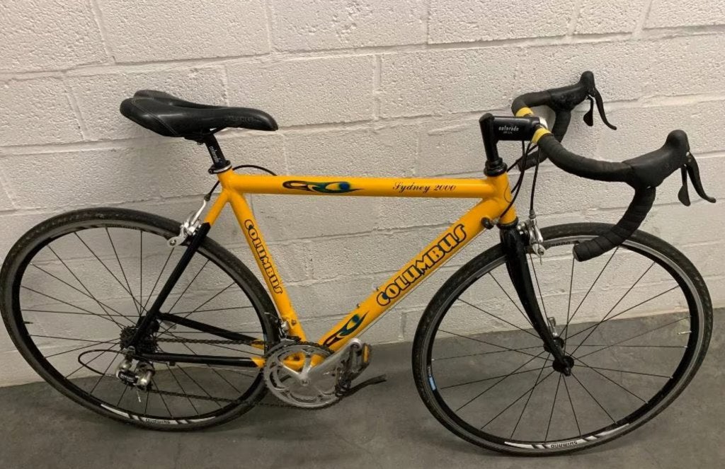 Racefiets, Fietsen en Brommers, Fietsen | Racefietsen, Ophalen, 26 inch, Velgrem, Minder dan 49 cm