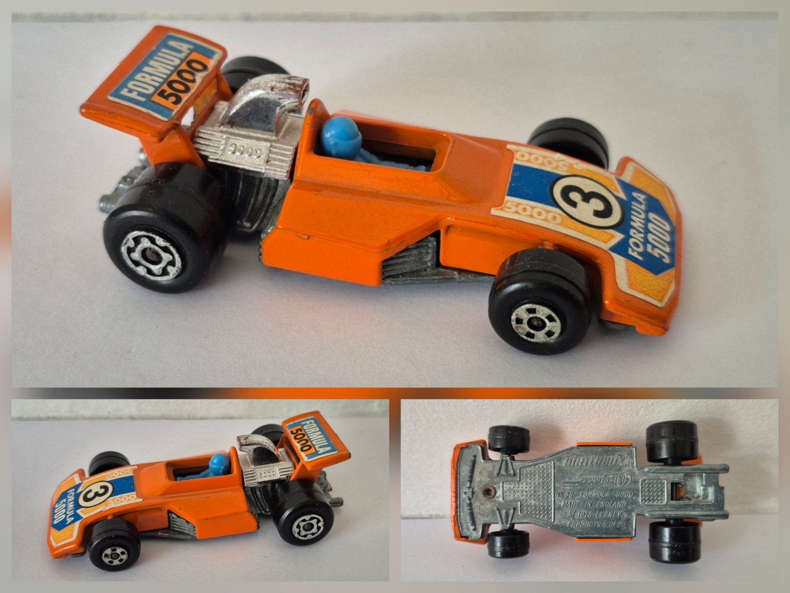 Matchbox 36-C 1978 Formule 5000, Enlèvement ou Envoi, Utilisé, Voiture