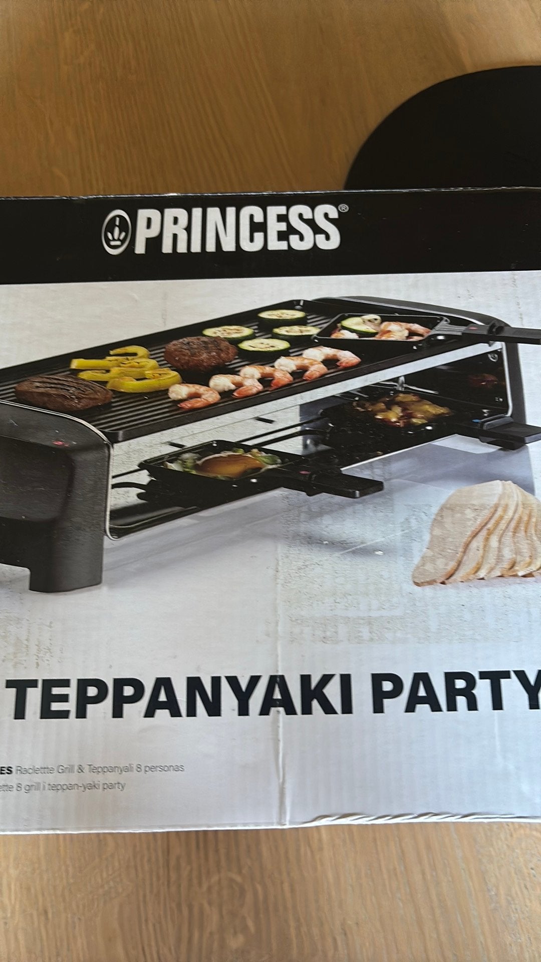 Grill & teppanyaki party, Ophalen, Nieuw