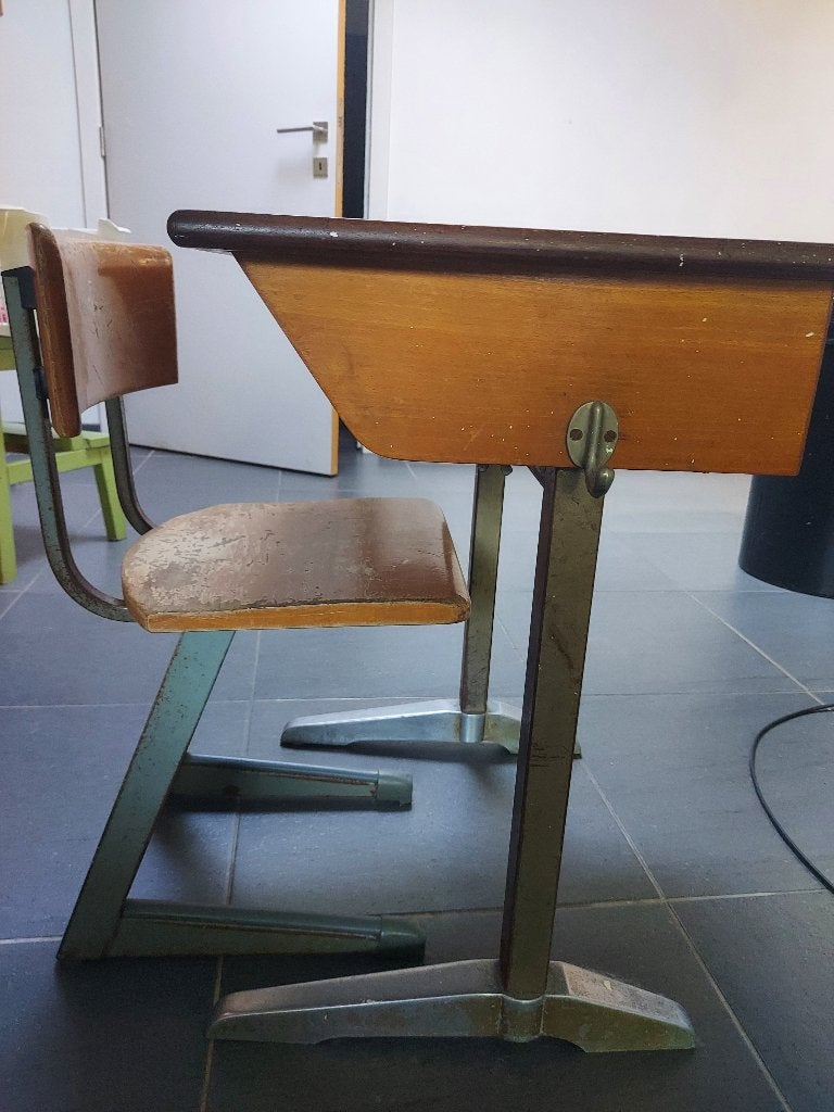 Schoolbankje kleuter, Antiek en Kunst, Ophalen