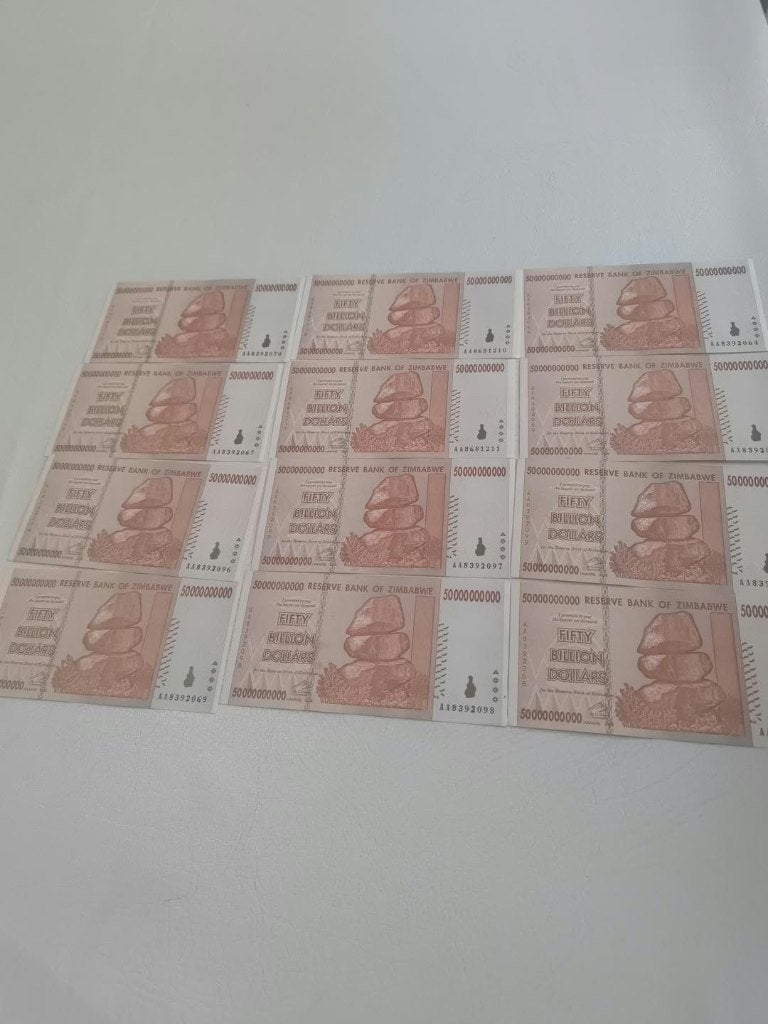 50 miljard Zimbabwaanse dollar, Ophalen of Verzenden, Overige landen, Los biljet