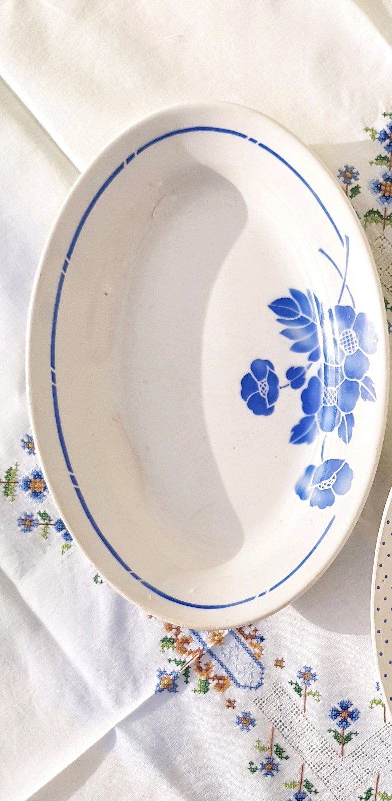 🌿Plat de service  St Amand (France)🌿, Enlèvement ou Envoi