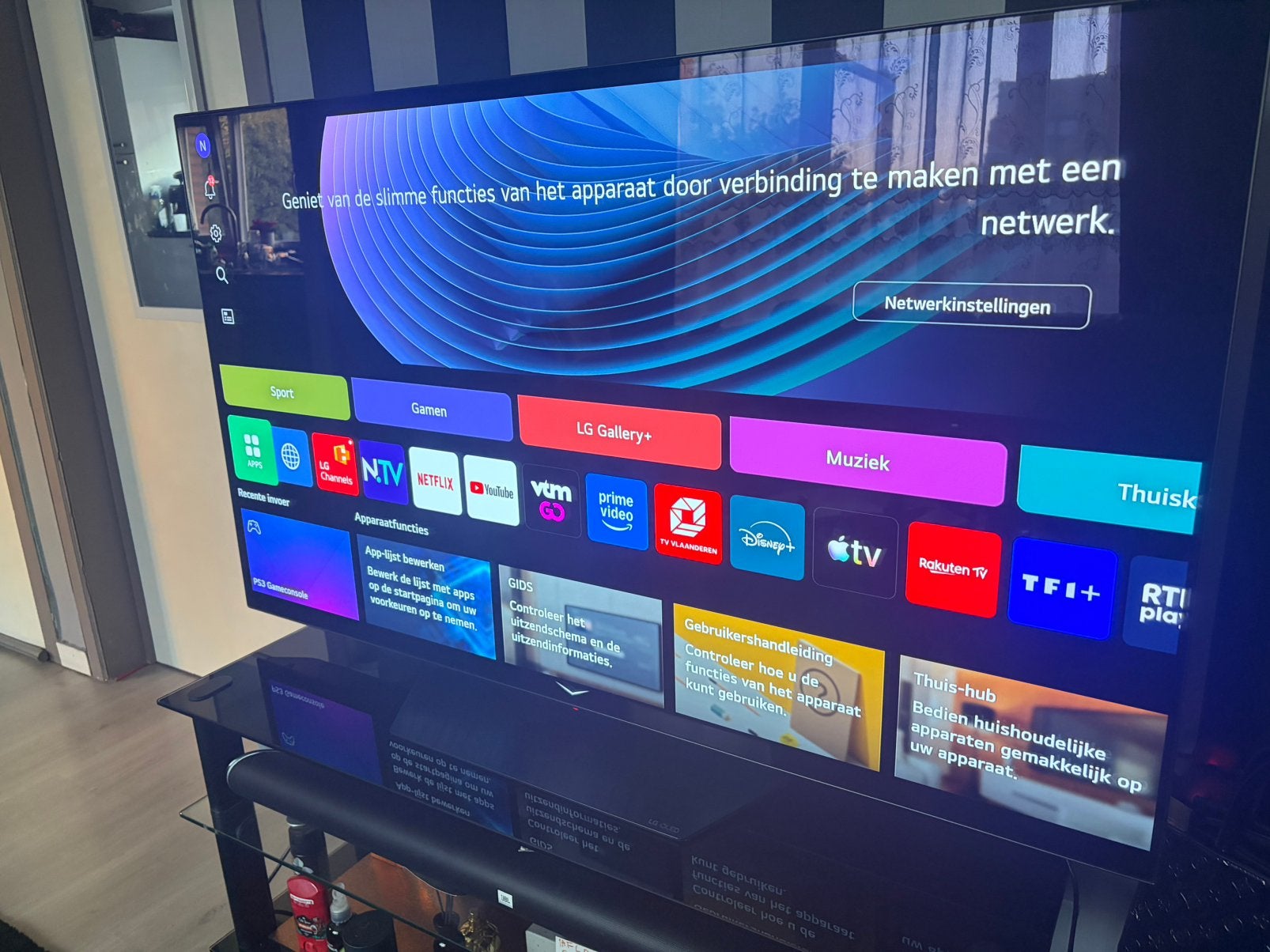 LG O’Led 55 inch Top staat 139Cm, LED, 120 Hz, Ophalen of Verzenden, Zo goed als nieuw