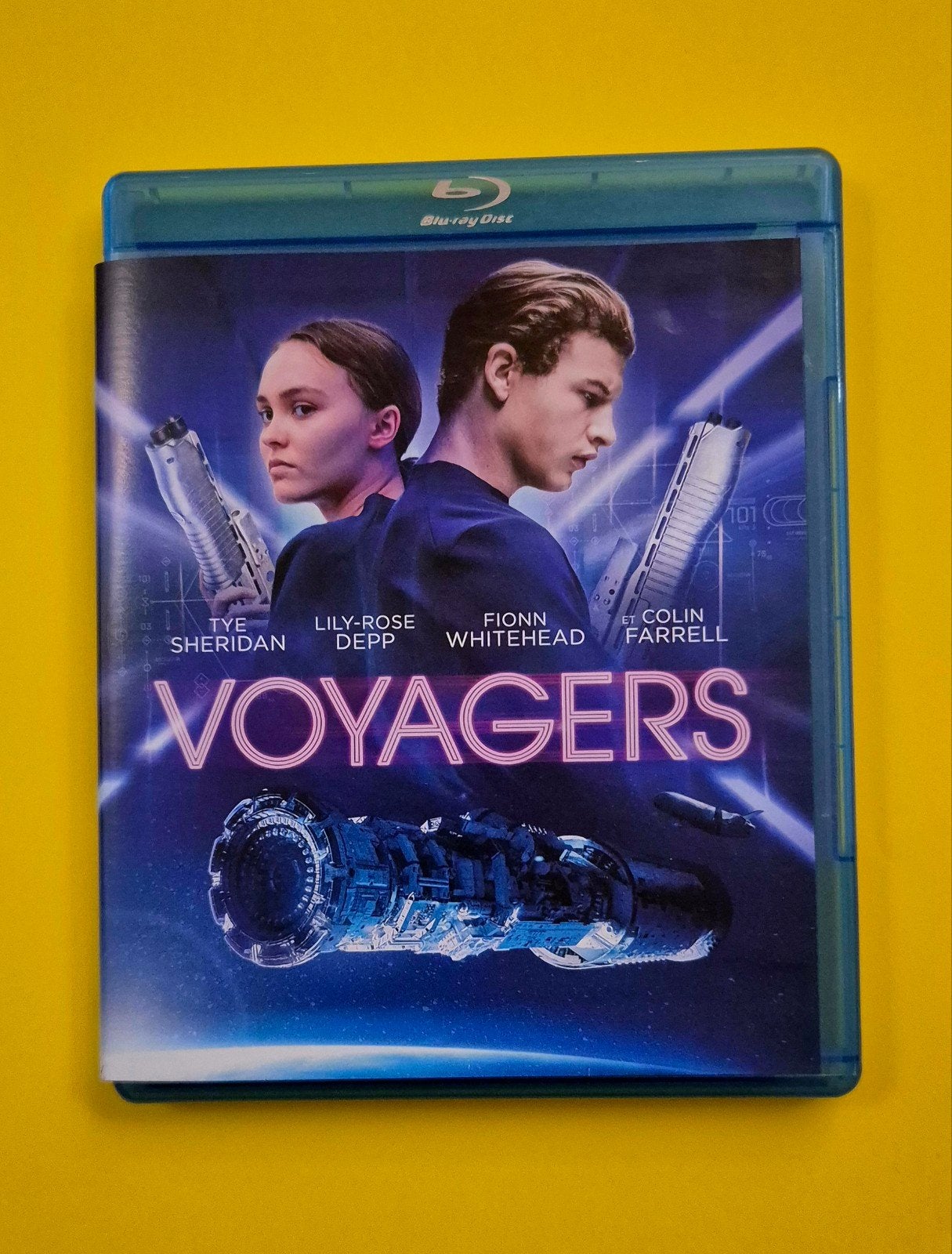 Blu ray 📀 Voyagers - Colin Farrell / Lily Rose Deep, Cd's en Dvd's, Film, Science Fiction en Fantasy, Ophalen of Verzenden, Zo goed als nieuw