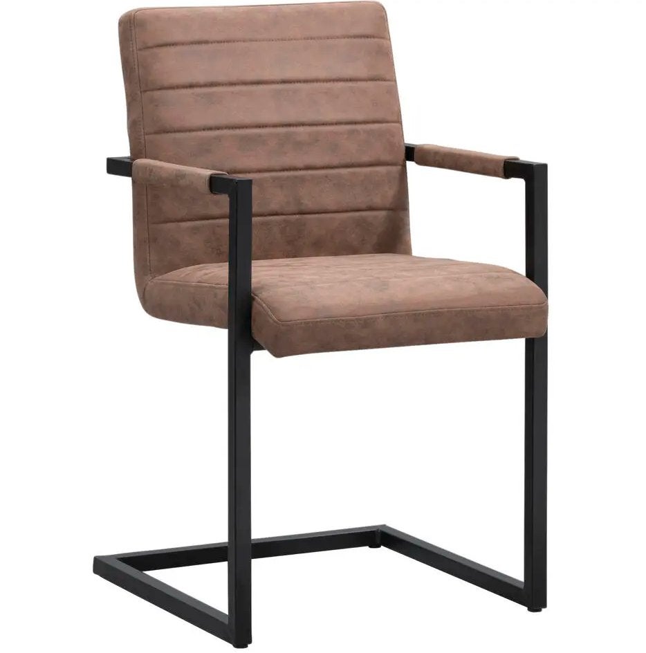 4 eetkamerstoelen cognac - ongebruikt & nog ongemonteerd, Huis en Inrichting, Ophalen, Kunststof, Bruin, Nieuw