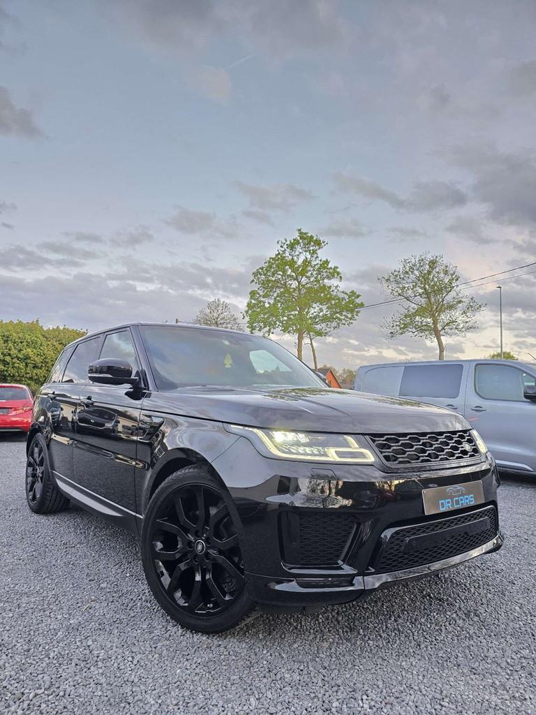 Land Rover Range Rover Sport 3.0SDV6-HSE D250-CAMERA-TREKHAA, Euro 6, Entreprise, Autres couleurs, Noir