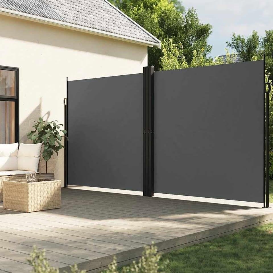 NEUF Auvent latéral rétractable vidaXL 2m x 10m, Neuf, 200 cm ou plus, Synthétique, Enlèvement