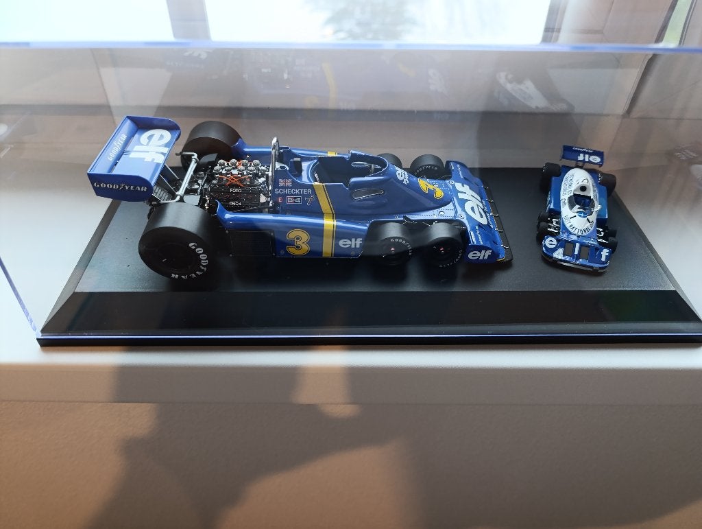1/18 Tyrrell P34 + P34/2   Tsm 1/43, Enlèvement, Comme neuf