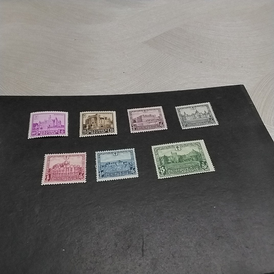 BELGIE  308/314 postfris met cote 195,00 €, Ophalen of Verzenden, Postfris