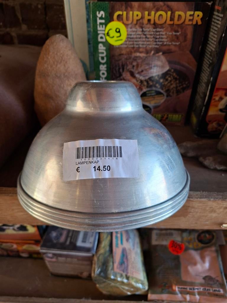 Lampen kap en beschermkap voor terrarium lampen., Enlèvement