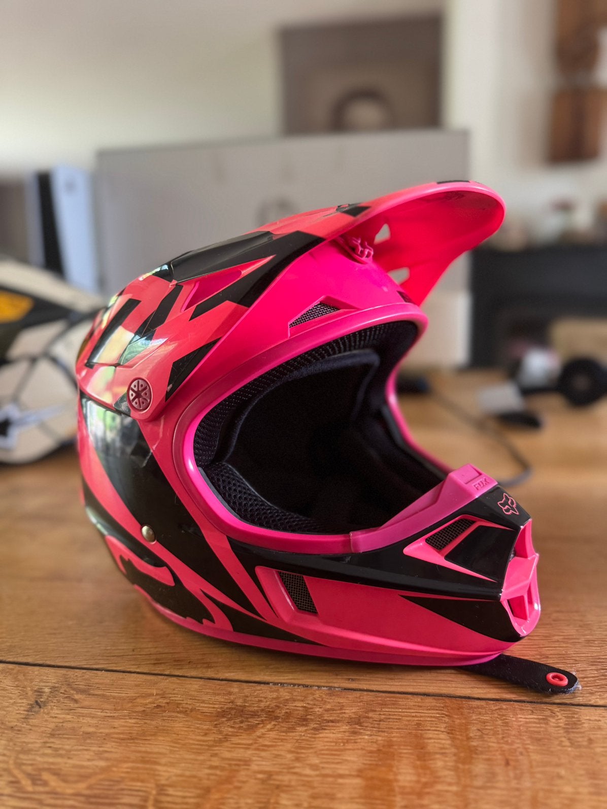 Fox meisjeshelm, Offroadhelm, Dames, Tweedehands, Ophalen