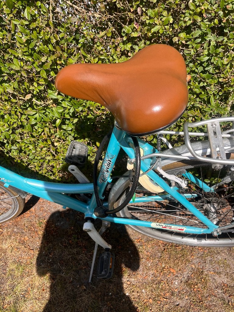 Fiets, Fietsen en Brommers, Velgrem, Versnellingen, 56 cm of meer, Zo goed als nieuw