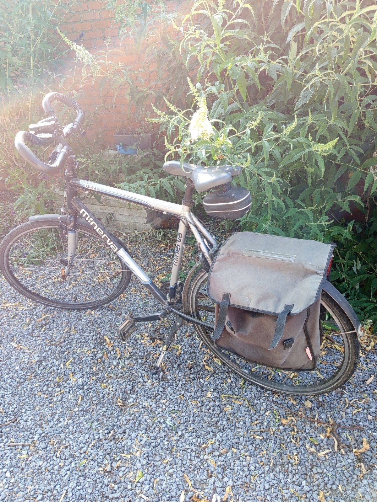 Geen electrische maar wel sportieve fiets, Ophalen