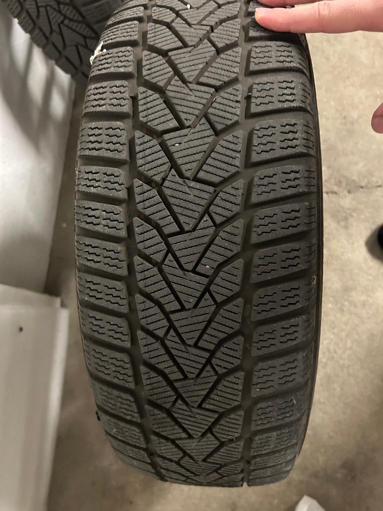 kit pneu hiver - 2 Uniroyal et 2 Bridgestone, Ophalen, Gebruikt