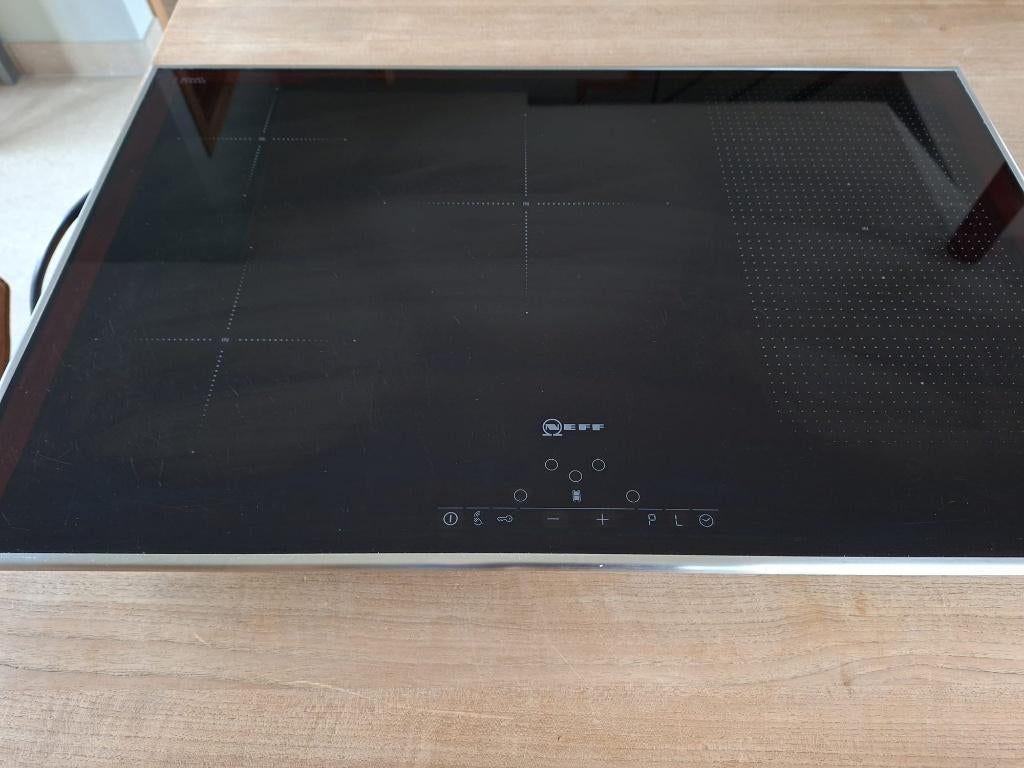 Inductie kookplaat Neff 80cm - T53T86N2, Electroménager, Tables de cuisson, Utilisé, Encastré, 5 zones de cuisson ou plus, Enlèvement