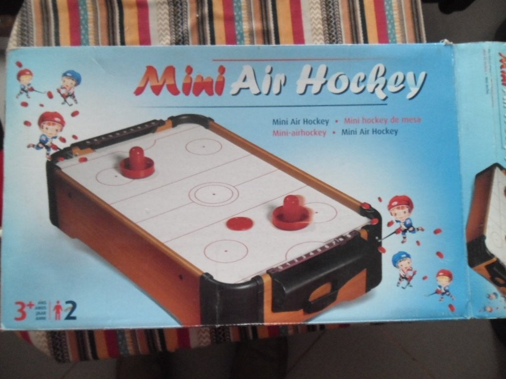 Mini jeu de table Air Ice Hokey, Enlèvement