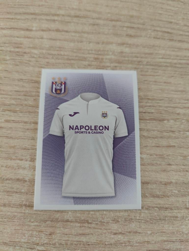 Panini pro league 24-25 Shirt Rsc Anderlecht nr 25, Ophalen of Verzenden
