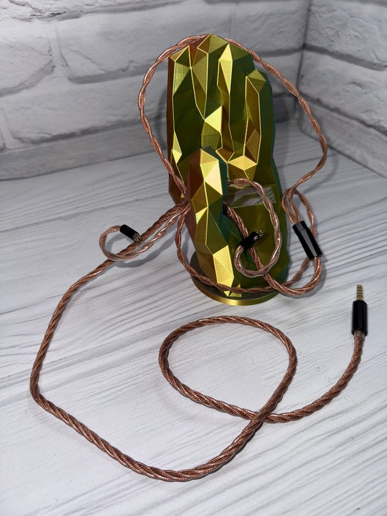 NiceHCK OurOasis Furukawa 0.78 naar 4.4 Gebalanceerde Kabel, TV, Hi-fi & Vidéo, Enlèvement, Neuf, Moins de 2 mètres, Autres câbles