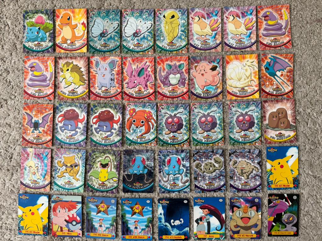 Pokemon topps serie 1 et 2, Envoi, Utilisé, Cartes en vrac