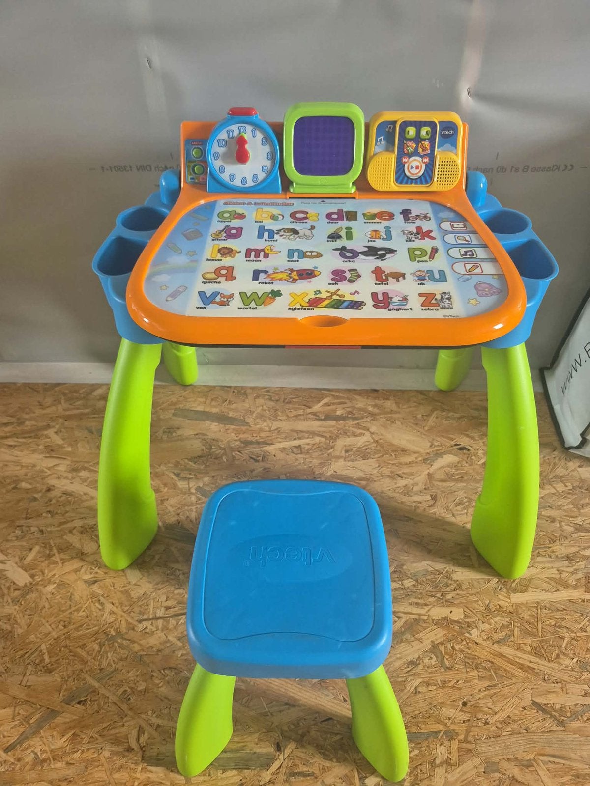 Vtech 3 in 1 magisch bureau, groen, Ophalen, Gebruikt