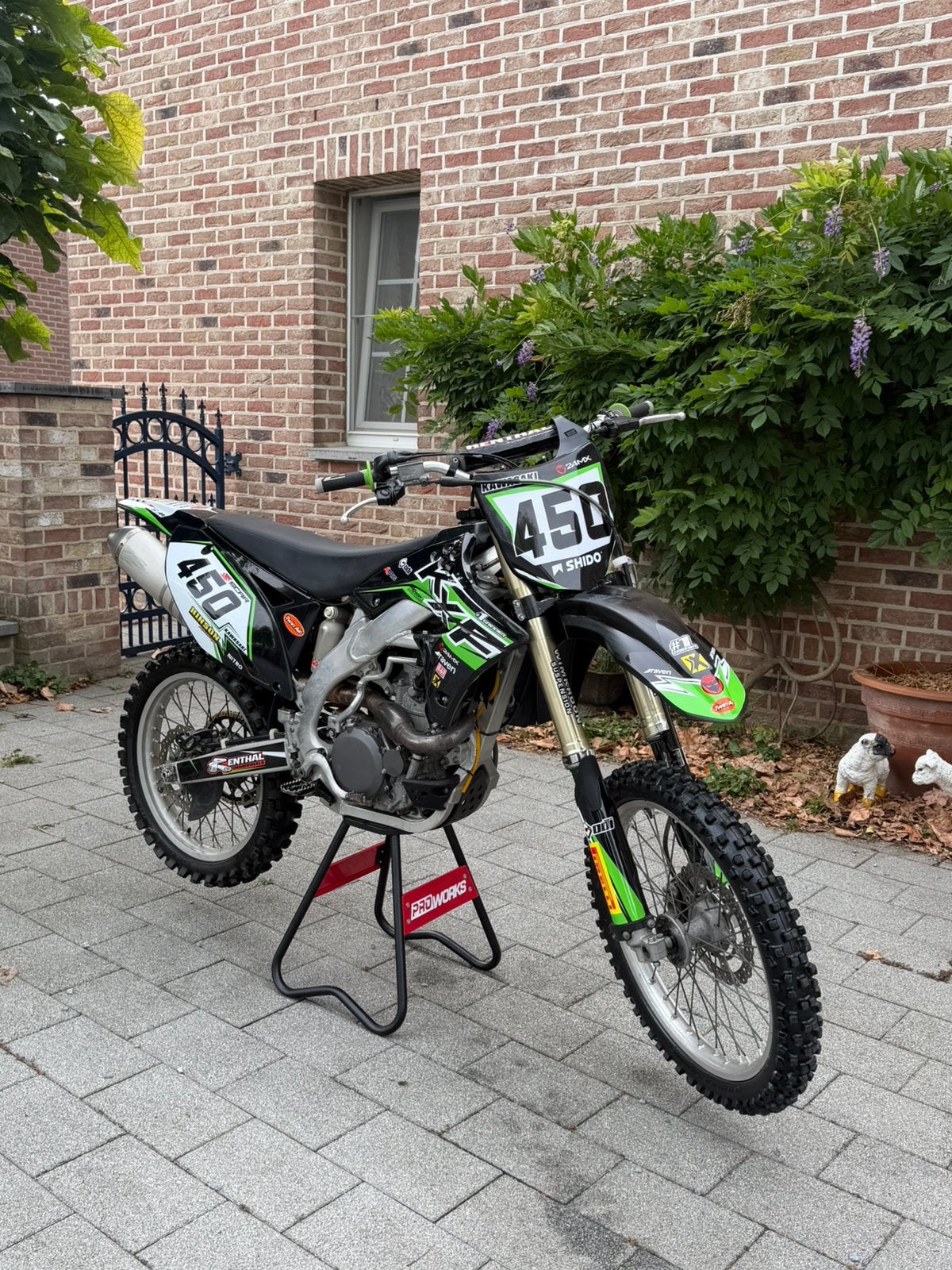 Kawasaki kxf 450, Zo goed als nieuw, 5 versnellingen, Ophalen, 450 cc
