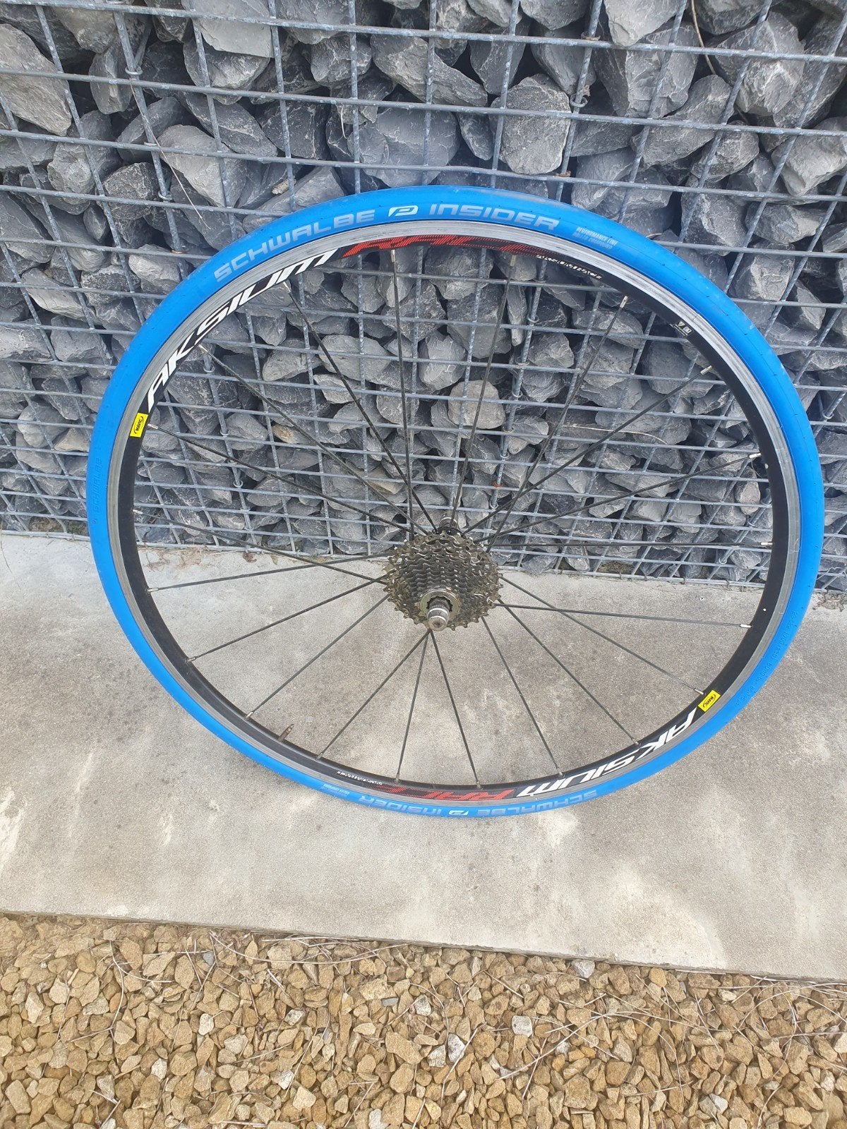 Fietsweer op rollen, Fietsen en Brommers, Ophalen, Wiel