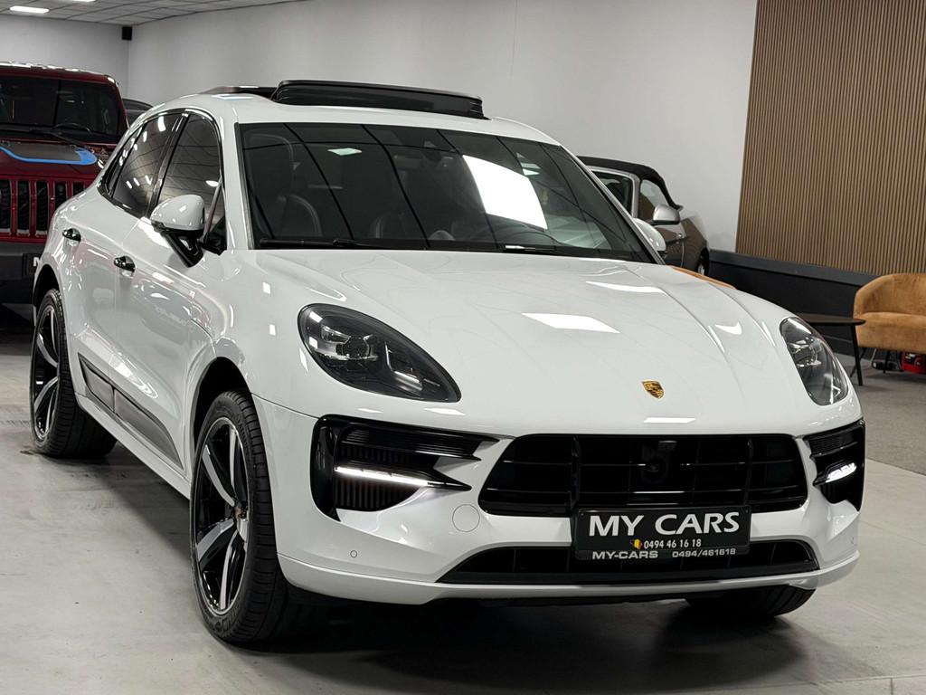 Porsche Macan S 3.0 V6 BiTurbo Pdk Sport Design Black Pack B, Auto's, Porsche, 1940 kg, Gebruikt, 2995 cc, Leder