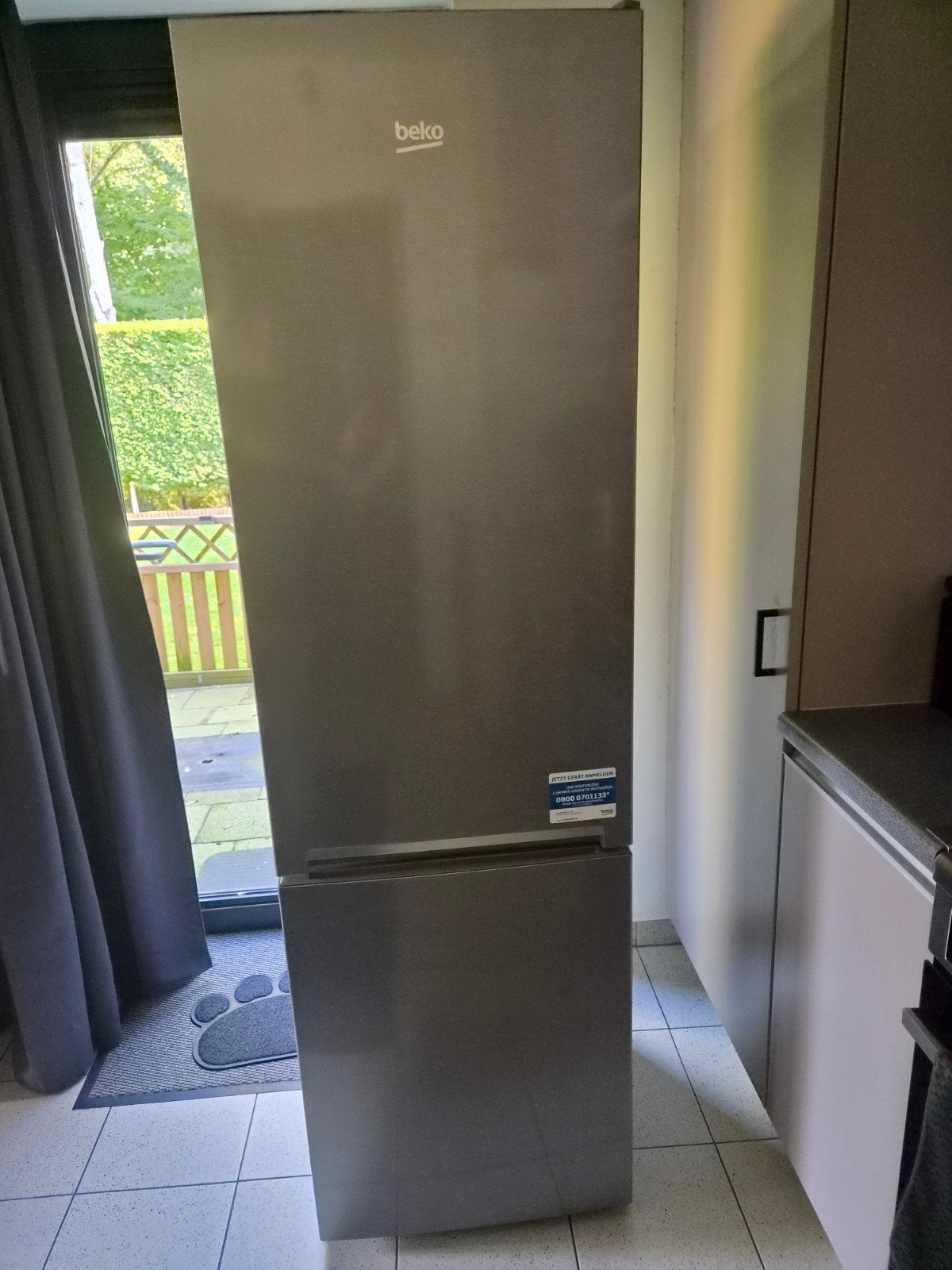 te koop comy ijskast-vriezer No Frost van het merk beko, Elektronische apparatuur, Ophalen, Minder dan 60 cm, 160 cm of meer, Zo goed als nieuw
