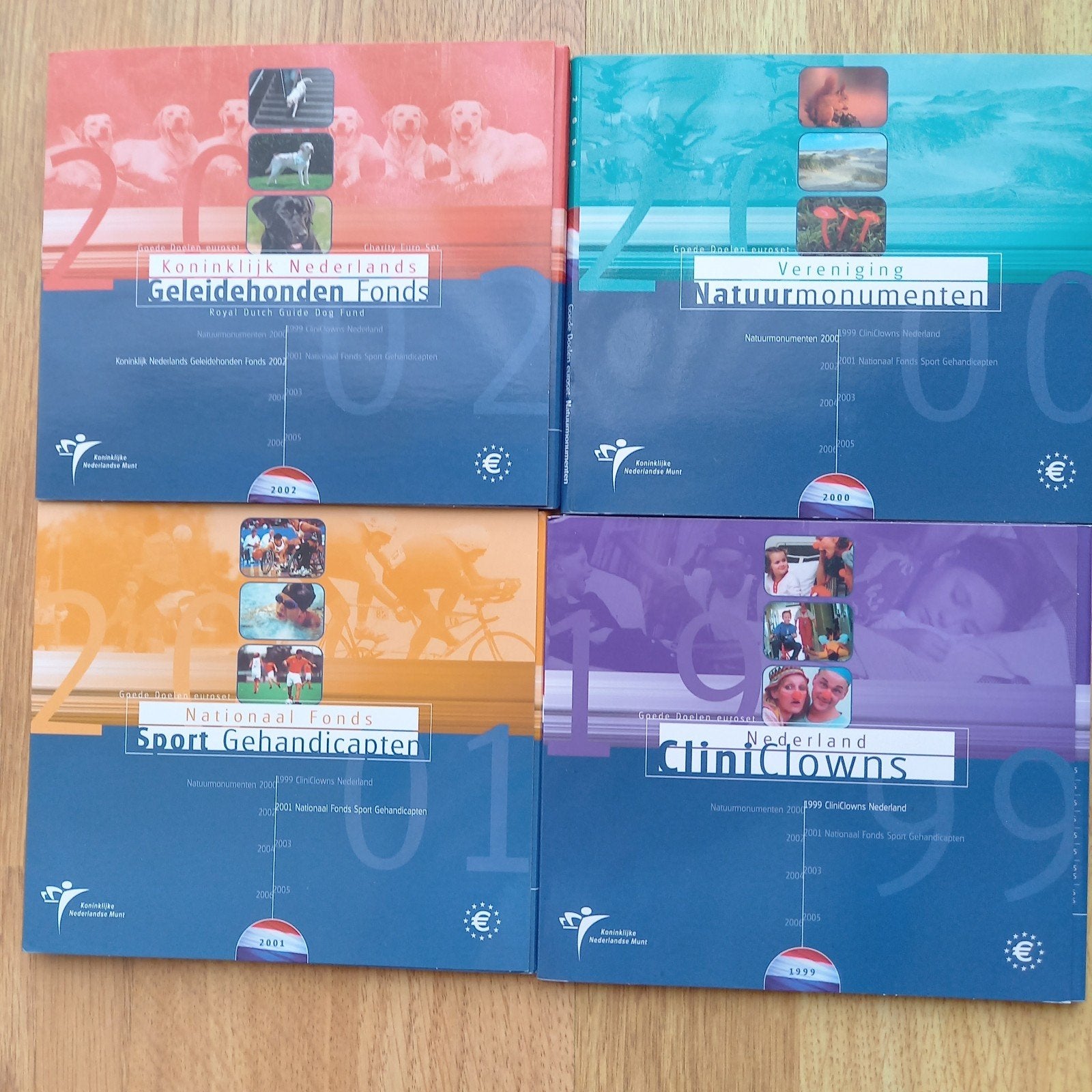 NIEUWE 4 DELIGE JAARSET NEDERLAND, Enlèvement ou Envoi