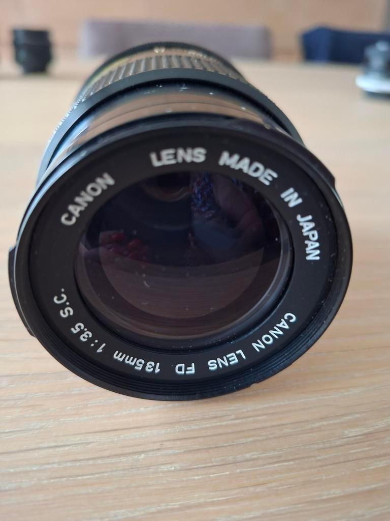 Lens canon, Ophalen