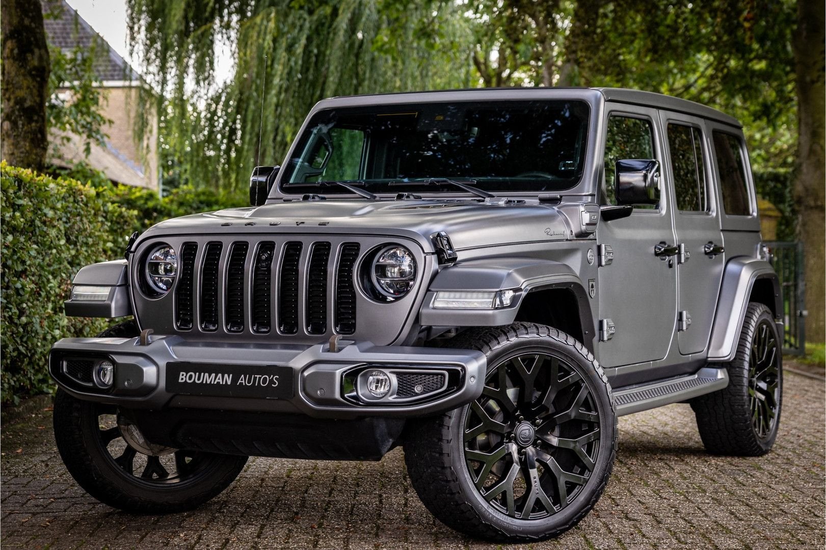 Jeep Wrangler Unlimited 4xe 380 Brute Richmond Softtop Skyro, Autos, Argent ou Gris, Achat, Entreprise, Cabriolet