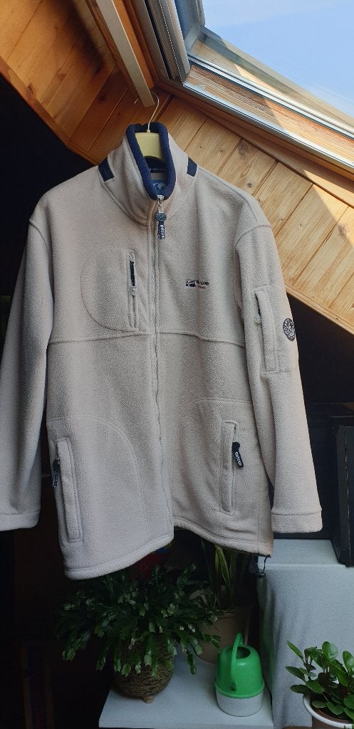 Beige jas  Blue Island , Maat L, Maat 52/54 (L), Beige, Blue island, Ophalen of Verzenden