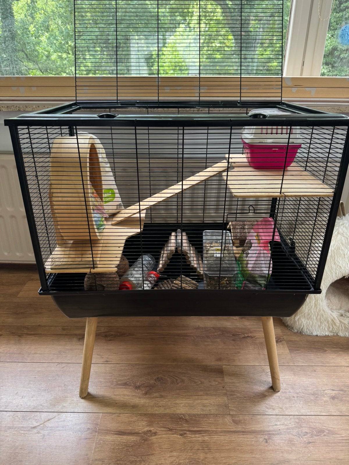 Hamster kooi, Ophalen, Zo goed als nieuw, Kooi, Hamster