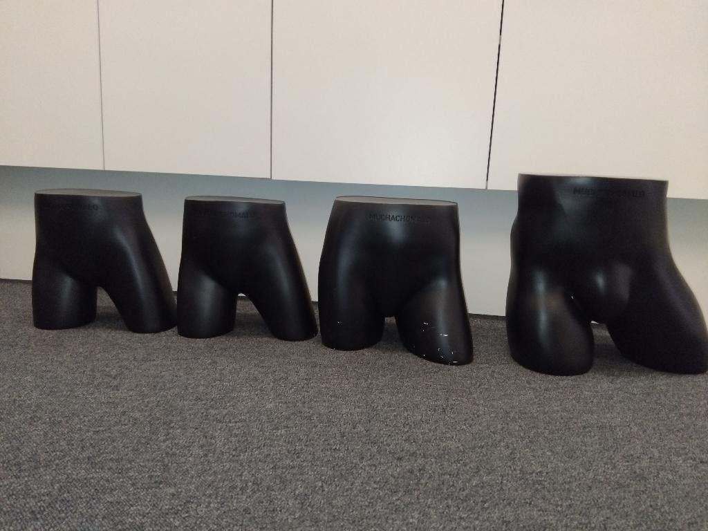 4 zwarte mannequins voor het presenteren van ondergoed, Kleding | Heren, Ondergoed, Ophalen, Zwart, Muchachomalo, Boxer
