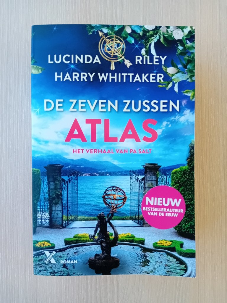 De zeven zussen - Atlas, België, Lucinda Riley, Ophalen, Gelezen