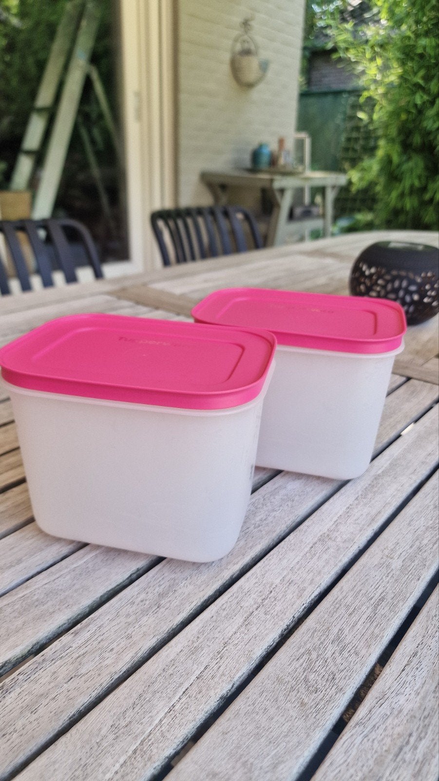 Tupperware potten 1,1 liter, Ophalen