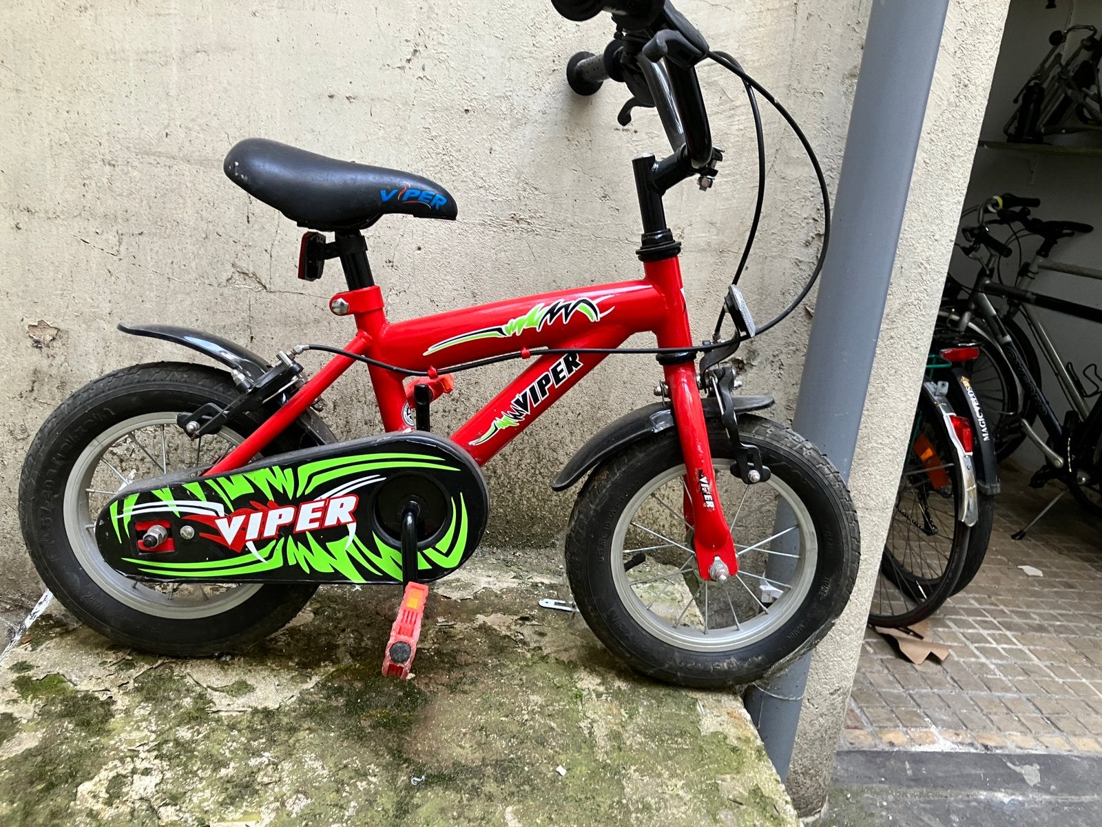 Vélo enfant 12’´, Enlèvement, Utilisé, Moins de 16 pouces
